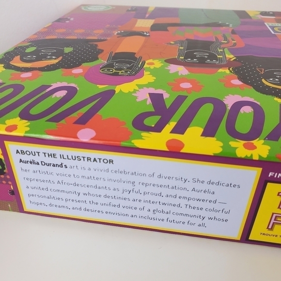 EEBOO puzzle 1000 piece Find your voice puzzle 23 x 23 in New never used - Picture 12 of 12